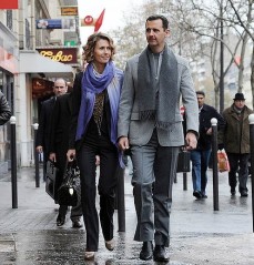 Bashar-al-Assad with Wife
